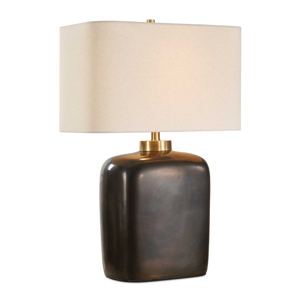Abbyson Home Quentin Dark Bronze Table Lamp