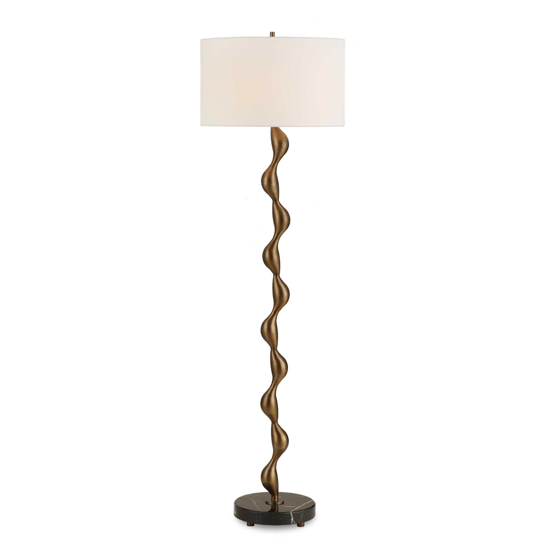 Abbyson Home Remolino Bronze Floor Lamp