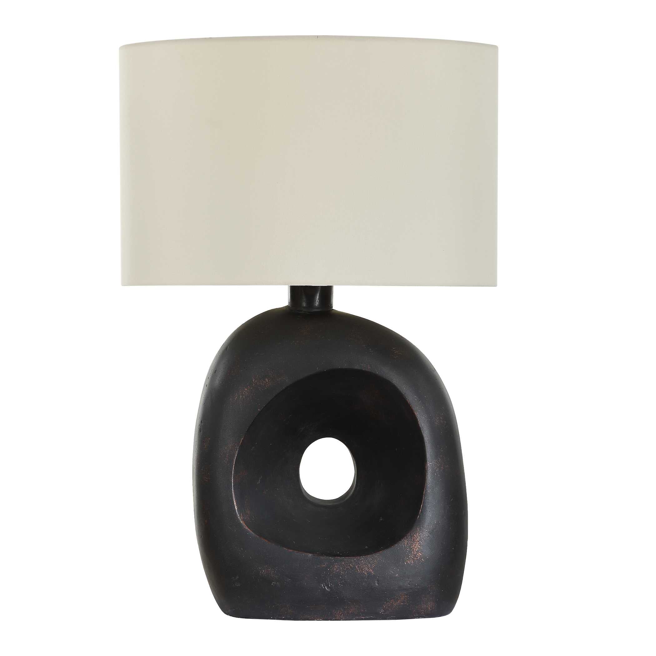 Abbyson Home Peephole Outdoor Bronze Table Lamp
