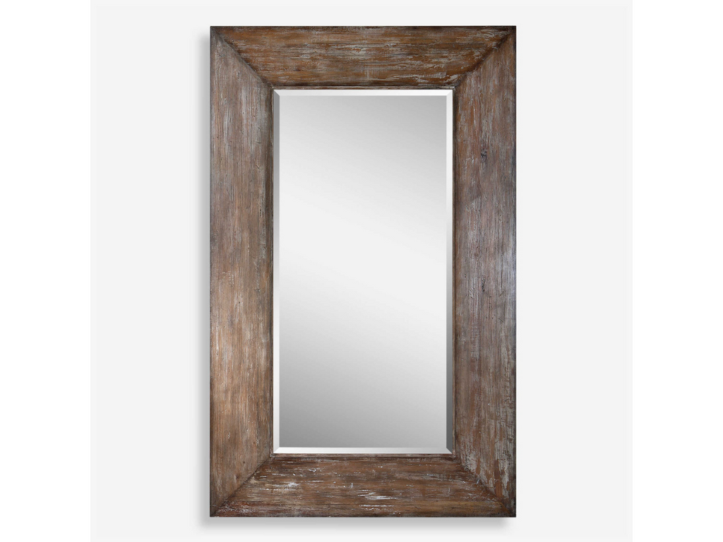 Abbyson Home Lamia Large Wood Mirror