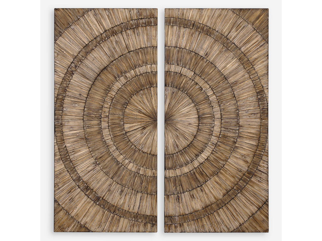 Abbyson Home Leonidas Wood Wall Art