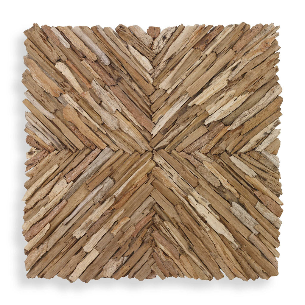 Abbyson Home Outland Drift Wood Wall Decor