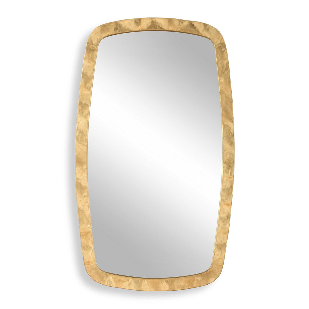 Abbyson Home Decorative Gold Leaf Mirror