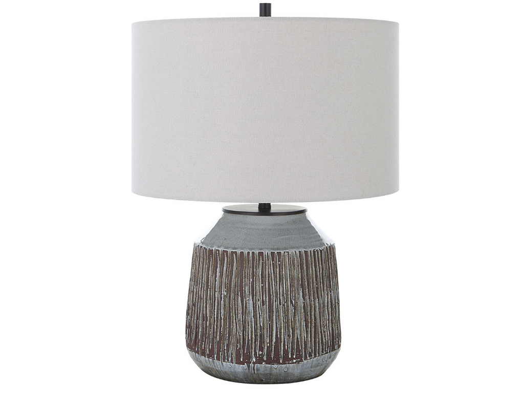 Abbyson Home Neal Blue-Gray Table Lamp