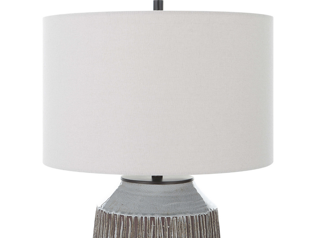 Abbyson Home Neal Blue-Gray Table Lamp