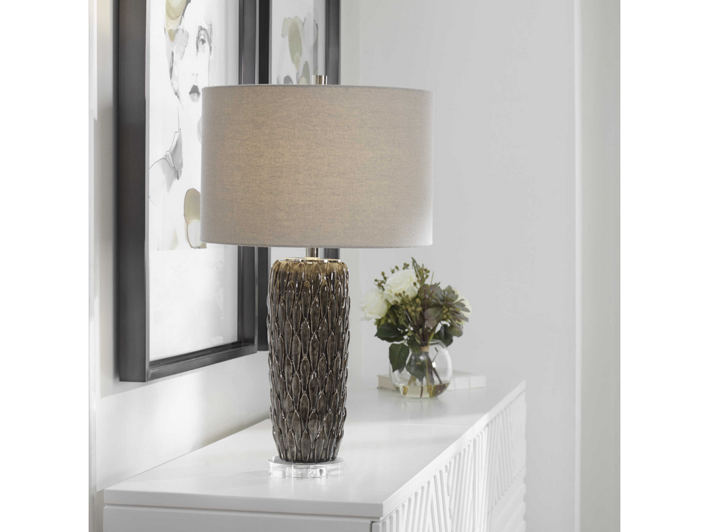 Abbyson Home Nellie Textured Table Lamp