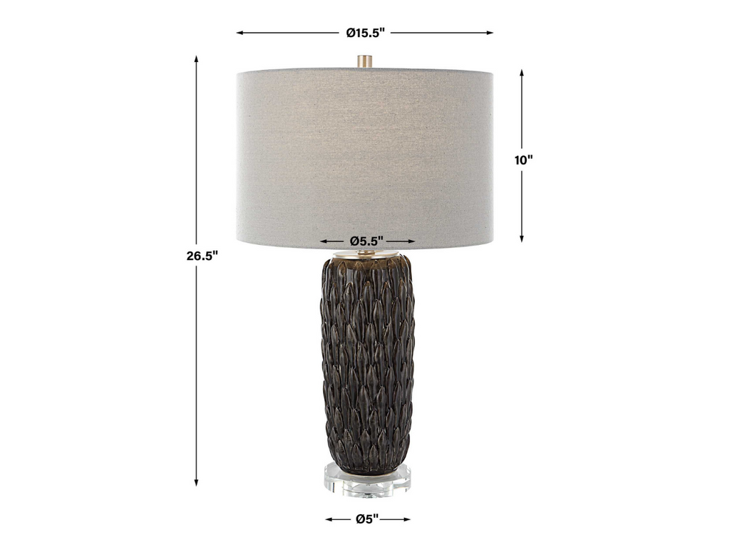 Abbyson Home Nellie Textured Table Lamp