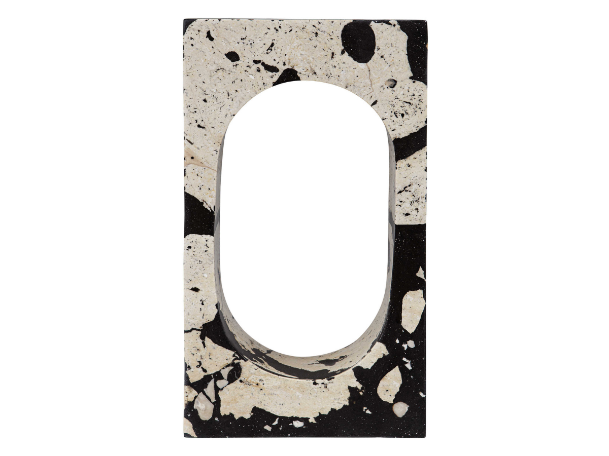 Abbyson Home Nuovo White Coral Stone Sculpture