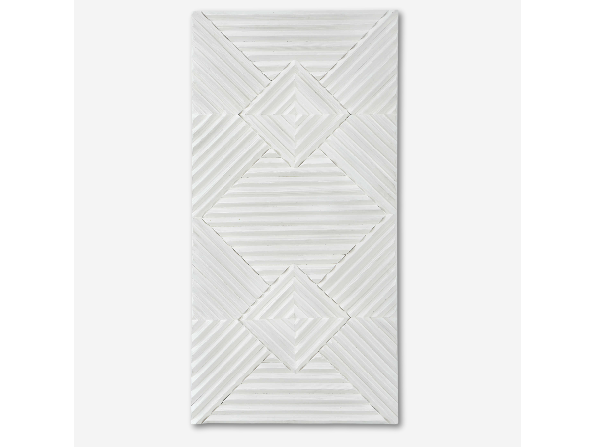 Abbyson Home Nyaxia Wood Geometric Wall Decor