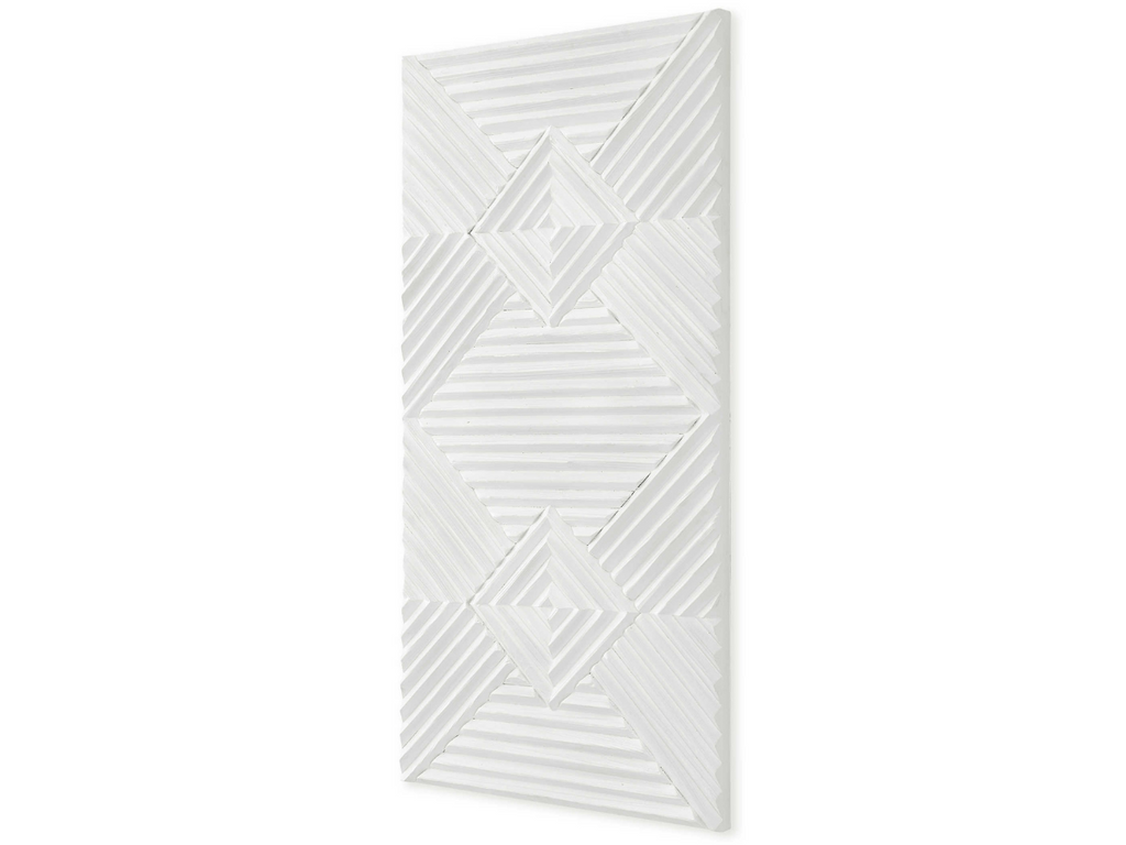Abbyson Home Nyaxia Wood Geometric Wall Decor