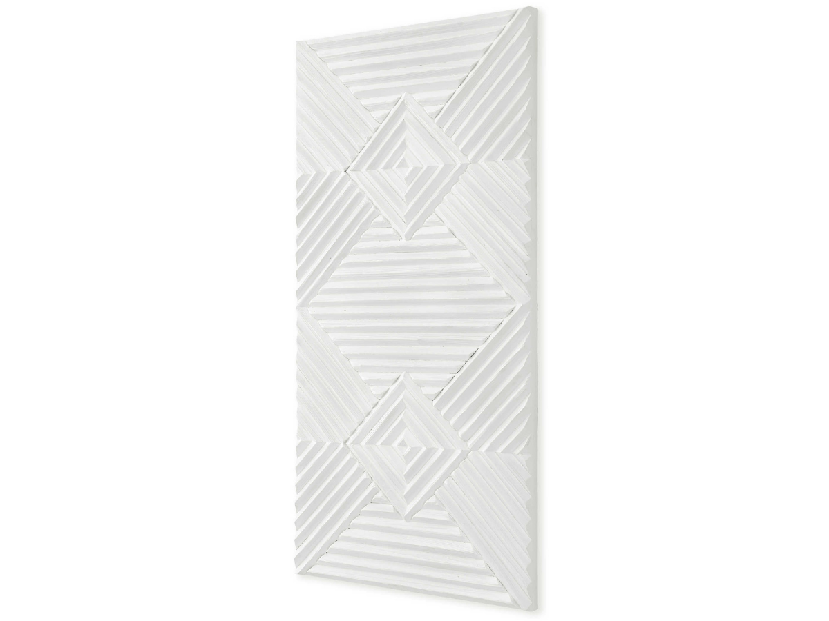 Abbyson Home Nyaxia Wood Geometric Wall Decor