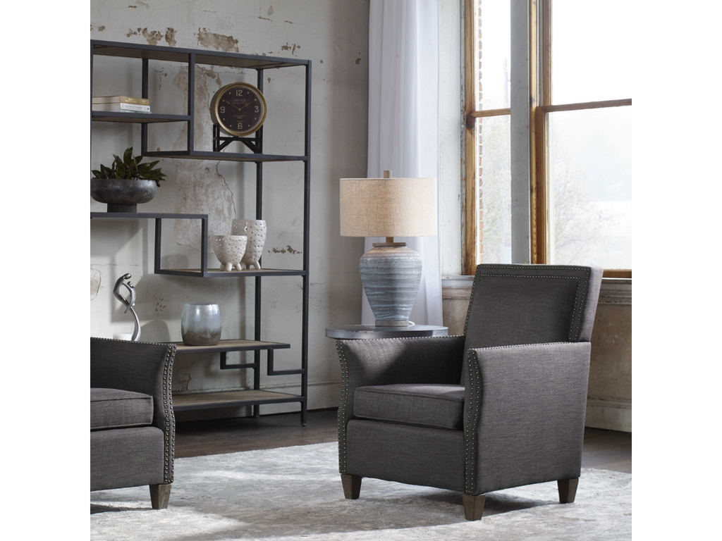 Abbyson Home Pearl Light Aqua Table Lamp