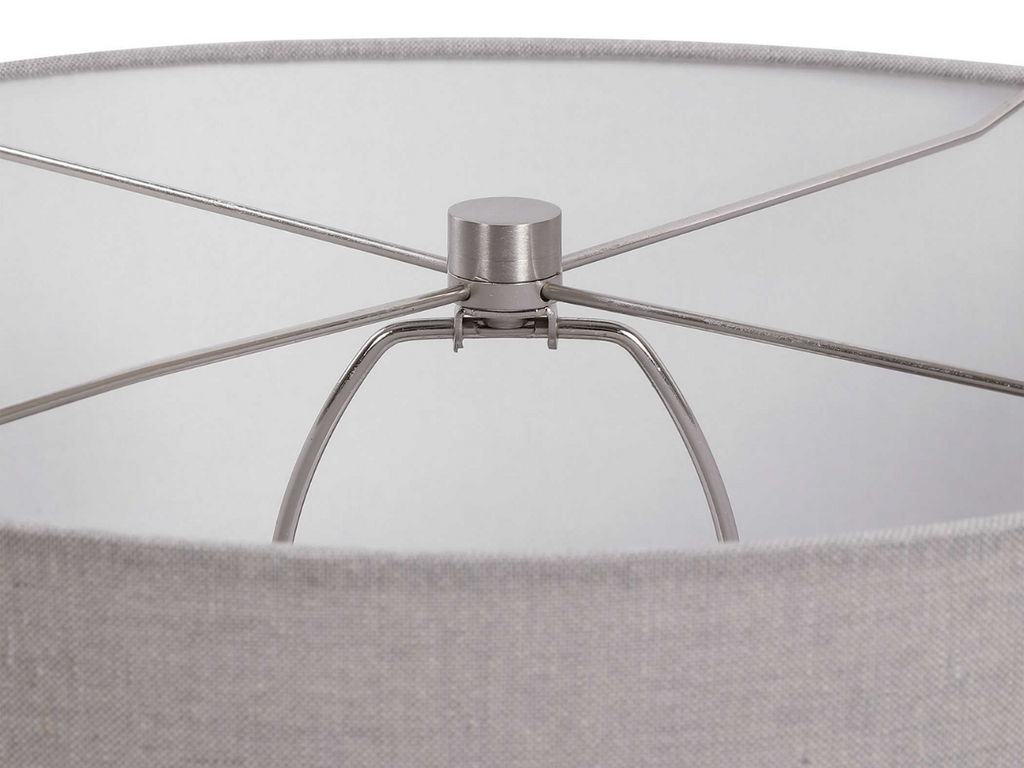 Abbyson Home Phoebe Stone-Ivory Table Lamp