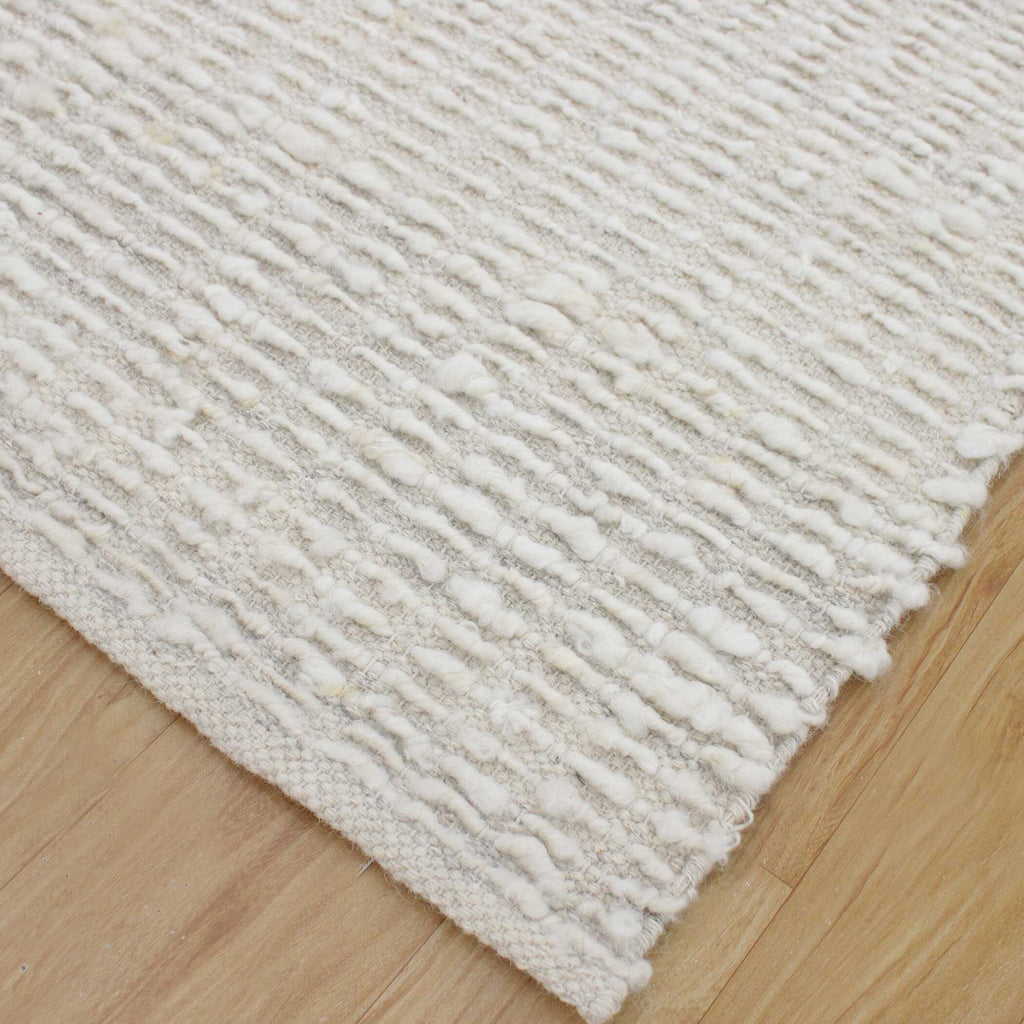 Abbyson Home Lovelle Ivory Soft Wool Indoor 6 X 9 Rug