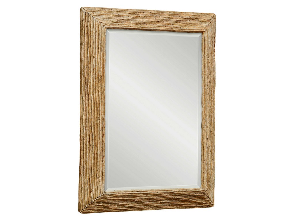 Abbyson Home Rocea Woven Coastal Mirror