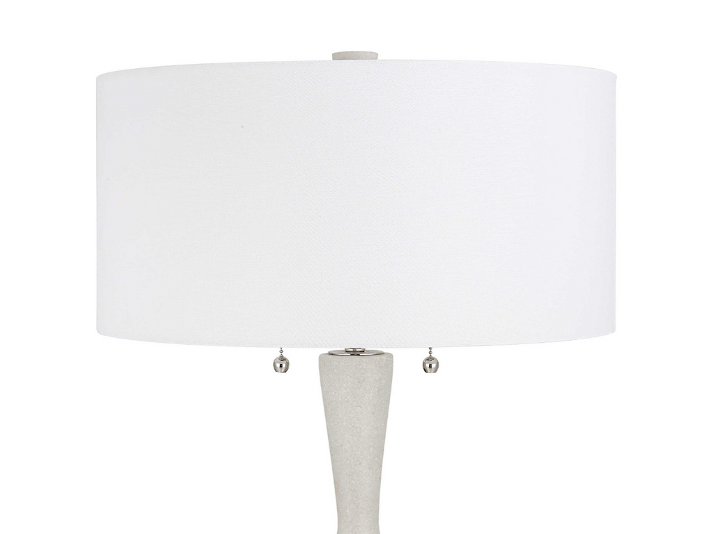 Abbyson Home Sarena Ivory Stone Table Lamp