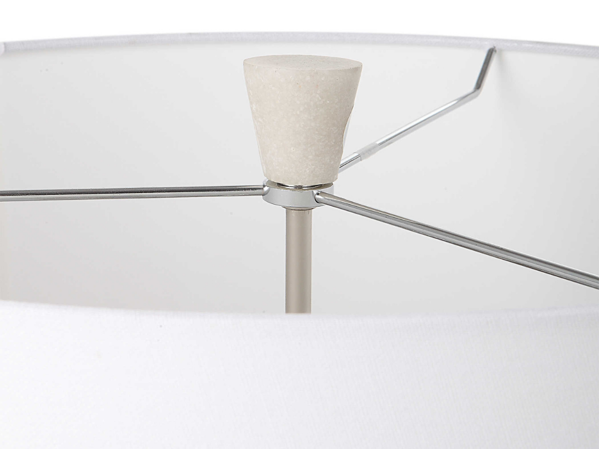 Abbyson Home Sarena Ivory Stone Table Lamp