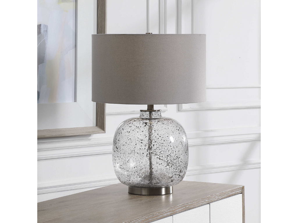 Abbyson Home Sinclair Glass Table Lamp