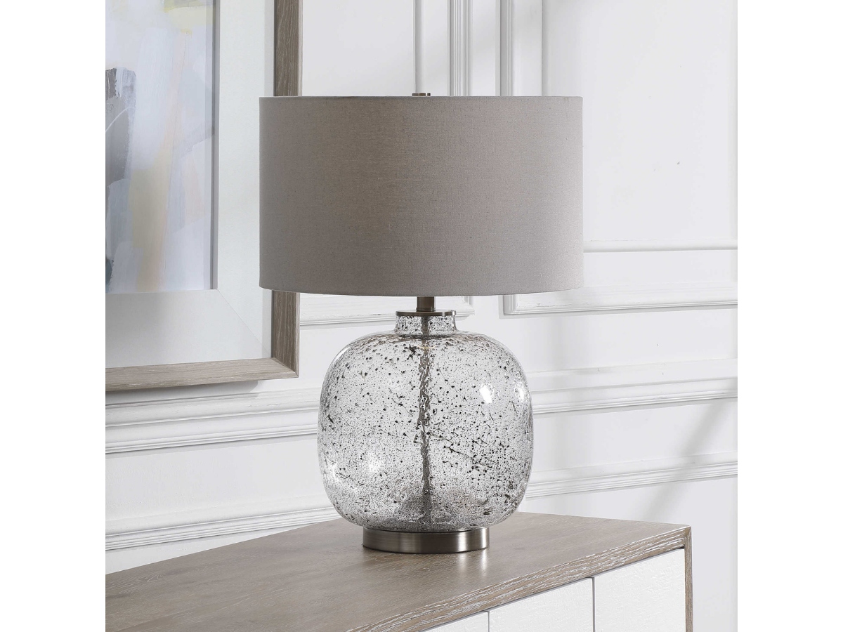 Abbyson Home Sinclair Glass Table Lamp